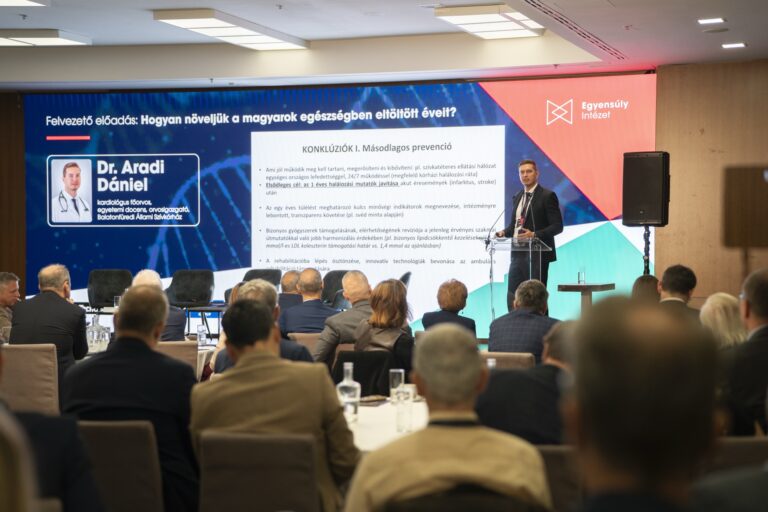 Dr. Aradi Dániel előadása az Egyensúly Intézet konferenciáján
